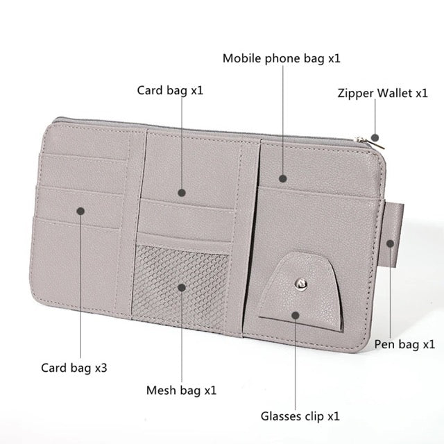 Sun Visor Organizer